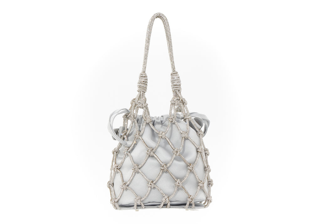 Judith Leiber Sparkle Net Top-Handle Bag