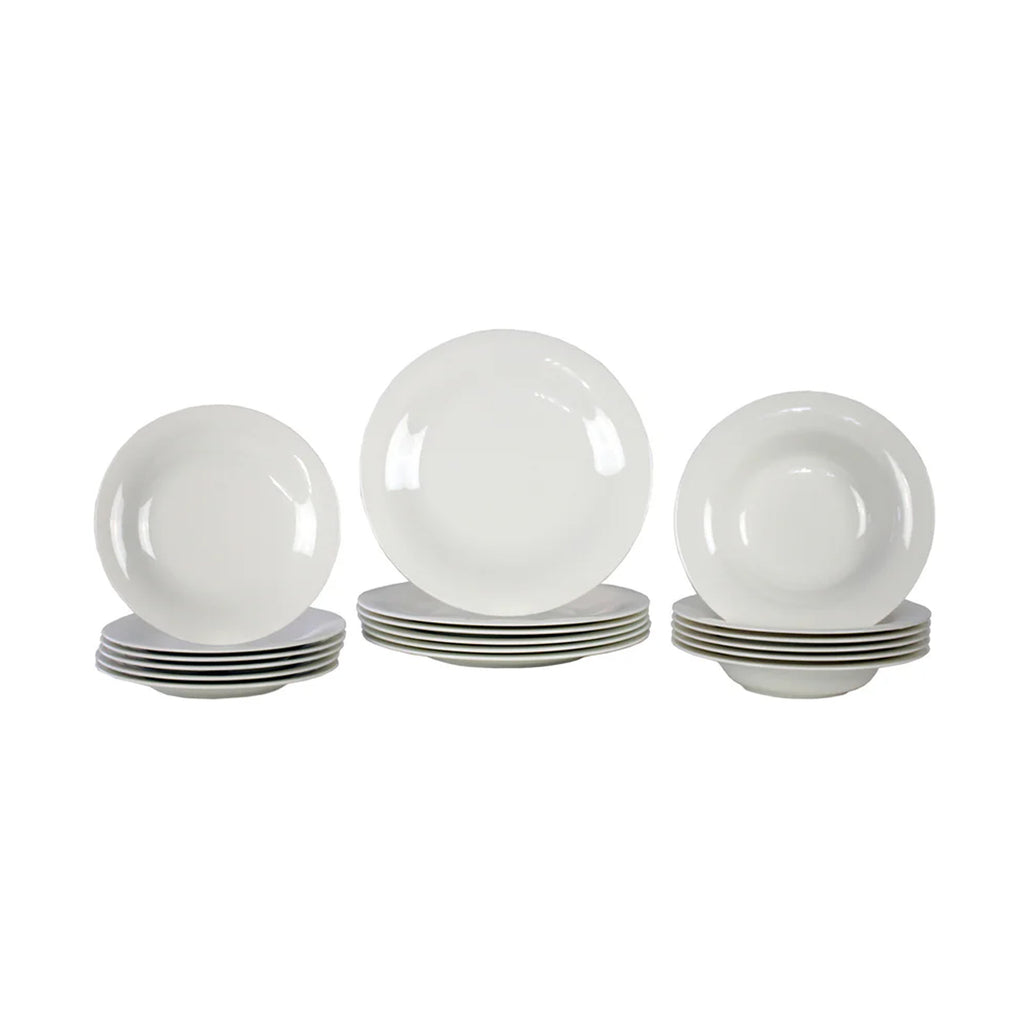 New Cottage Basic 18-Piece Set in White