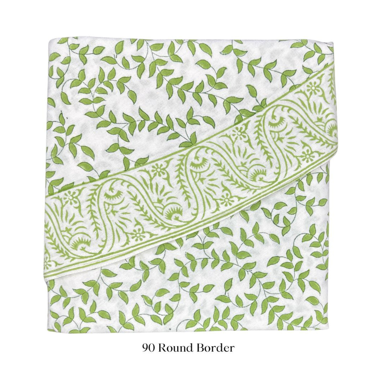 Green Leaves Tablecloth