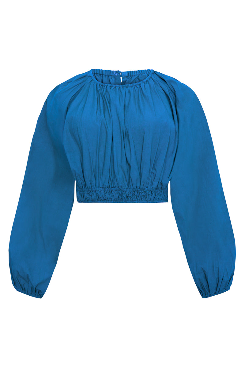 Newport Top in Blue