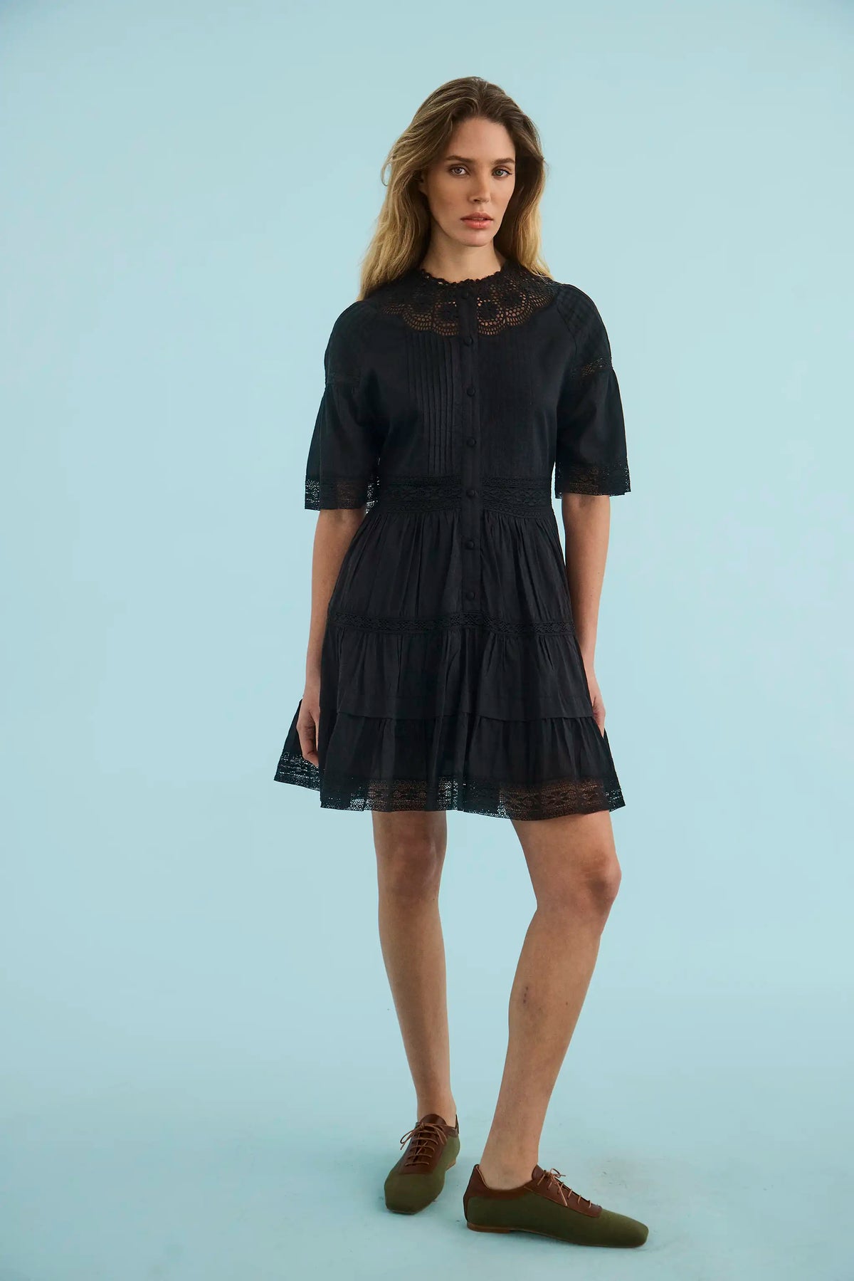 Newton Dress in Onyx