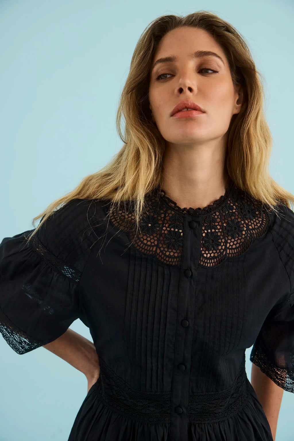 Newton Dress in Onyx