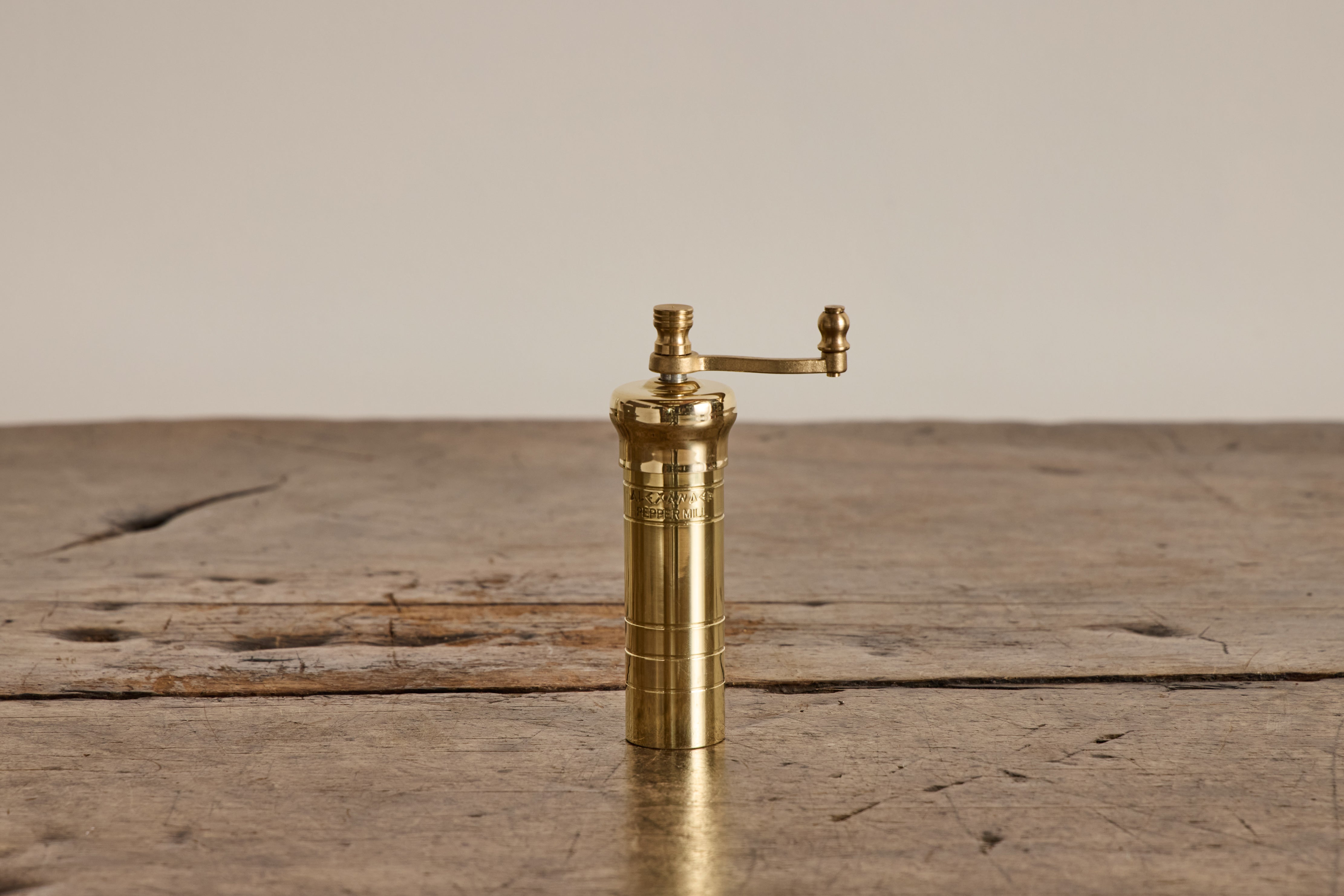 Brass Pepper Mill (Large)