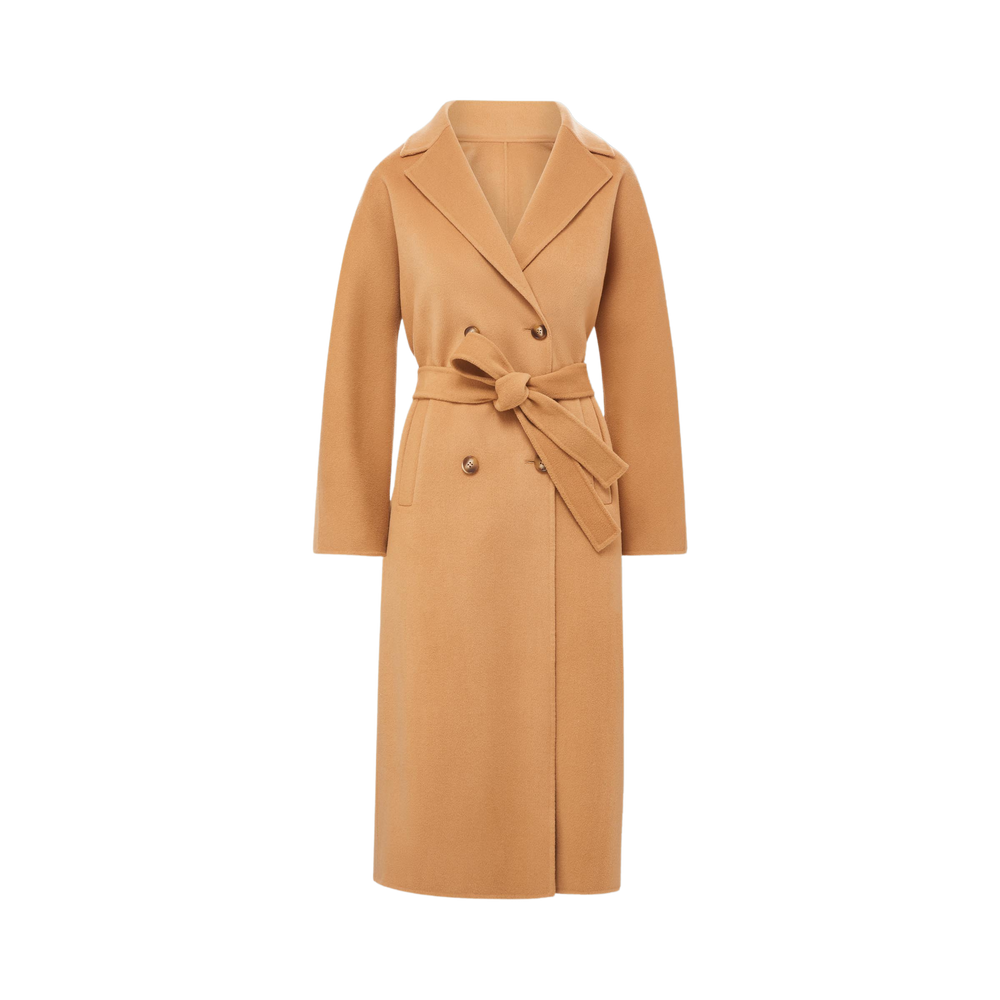 Nicola Cashmere Coat in Camel