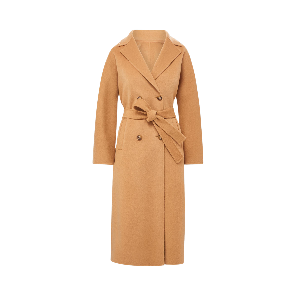 Nicola Cashmere Coat in Camel