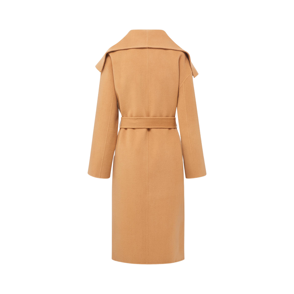 Nicola Cashmere Coat in Camel