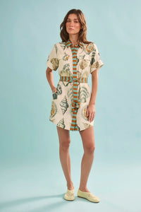 The Nicole Dress in Somers Shell Cream. 