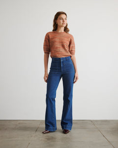 Nicole Pant in Classic Indigo Blue