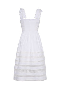Nidhi Dress in White