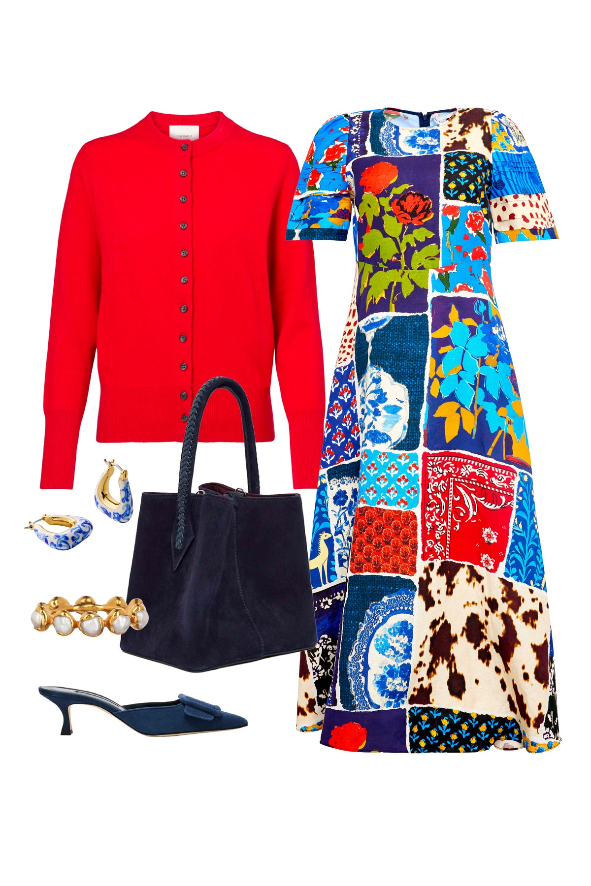 Casey Dress in Nightingale