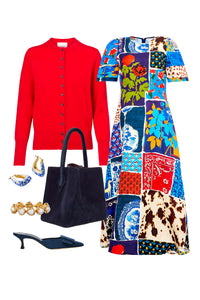 Casey Dress in Nightingale
