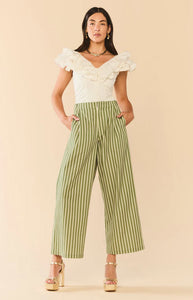Nina Pant in Meadow Stripe
