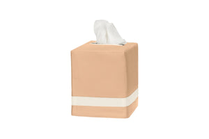 Nocturne Tissue Box Cover in Ambrosia/Ivory