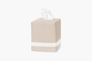 Nocturne Tissue Box Cover in Dune/Bone