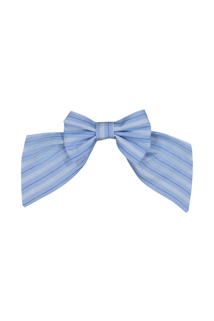 Riviera Blue Stripe Hair Clip