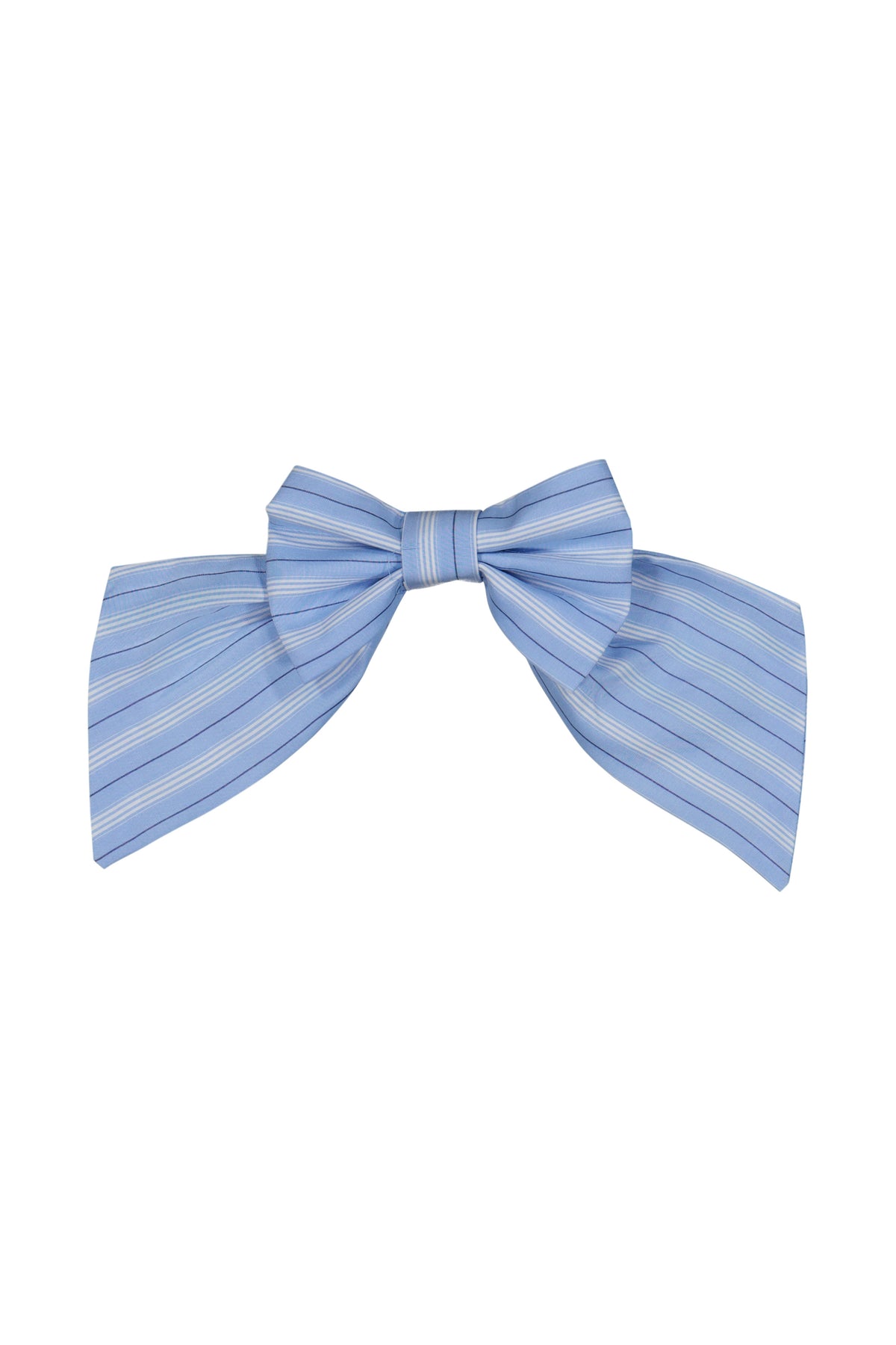 Riviera Blue Stripe Hair Clip