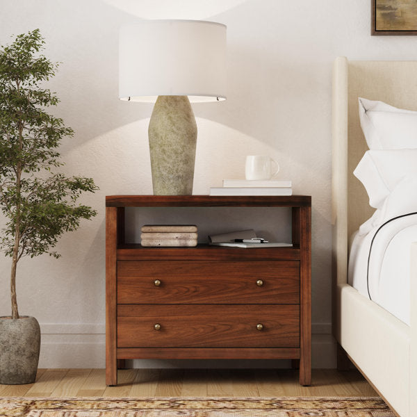Butler Nightstand - in Brown