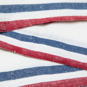 Normandy Napkins in Red, White, & Blue Stripes, Set of 4