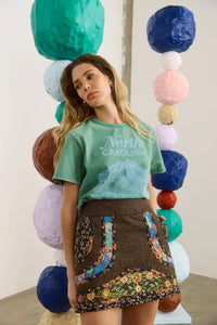 Schulte Skirt in High Country Tweed