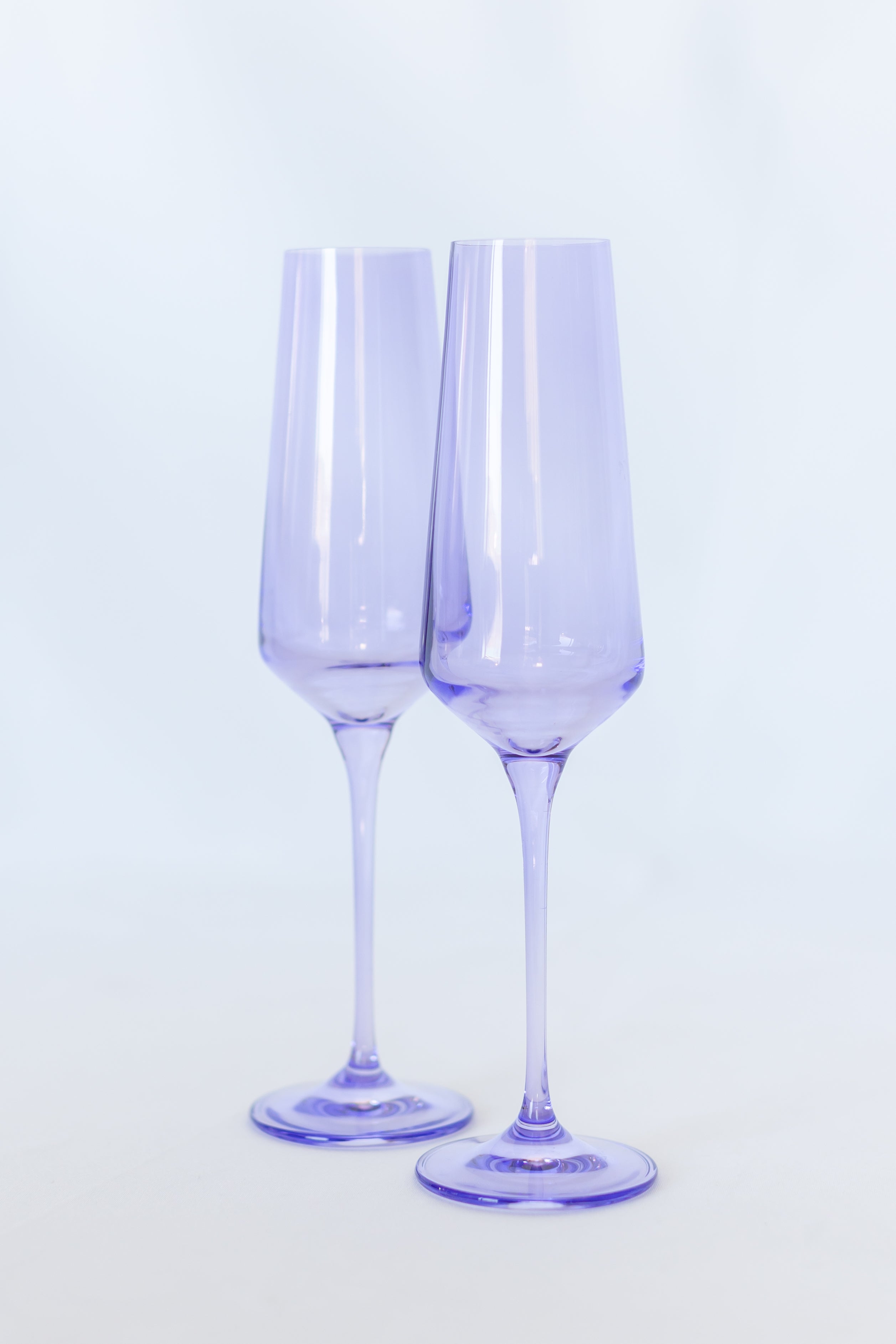 Champagne Flute - Set of 2 {Lavender}