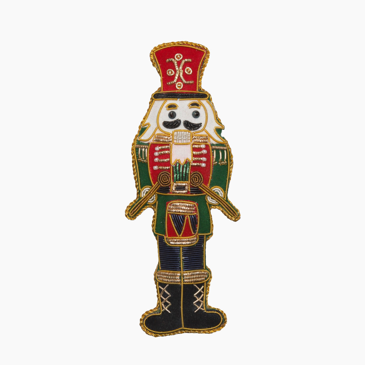 Henry Handwork Nutcracker Ornament