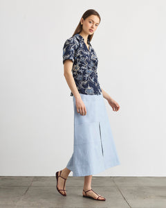 Oakley Top in Maritime Blue Multi