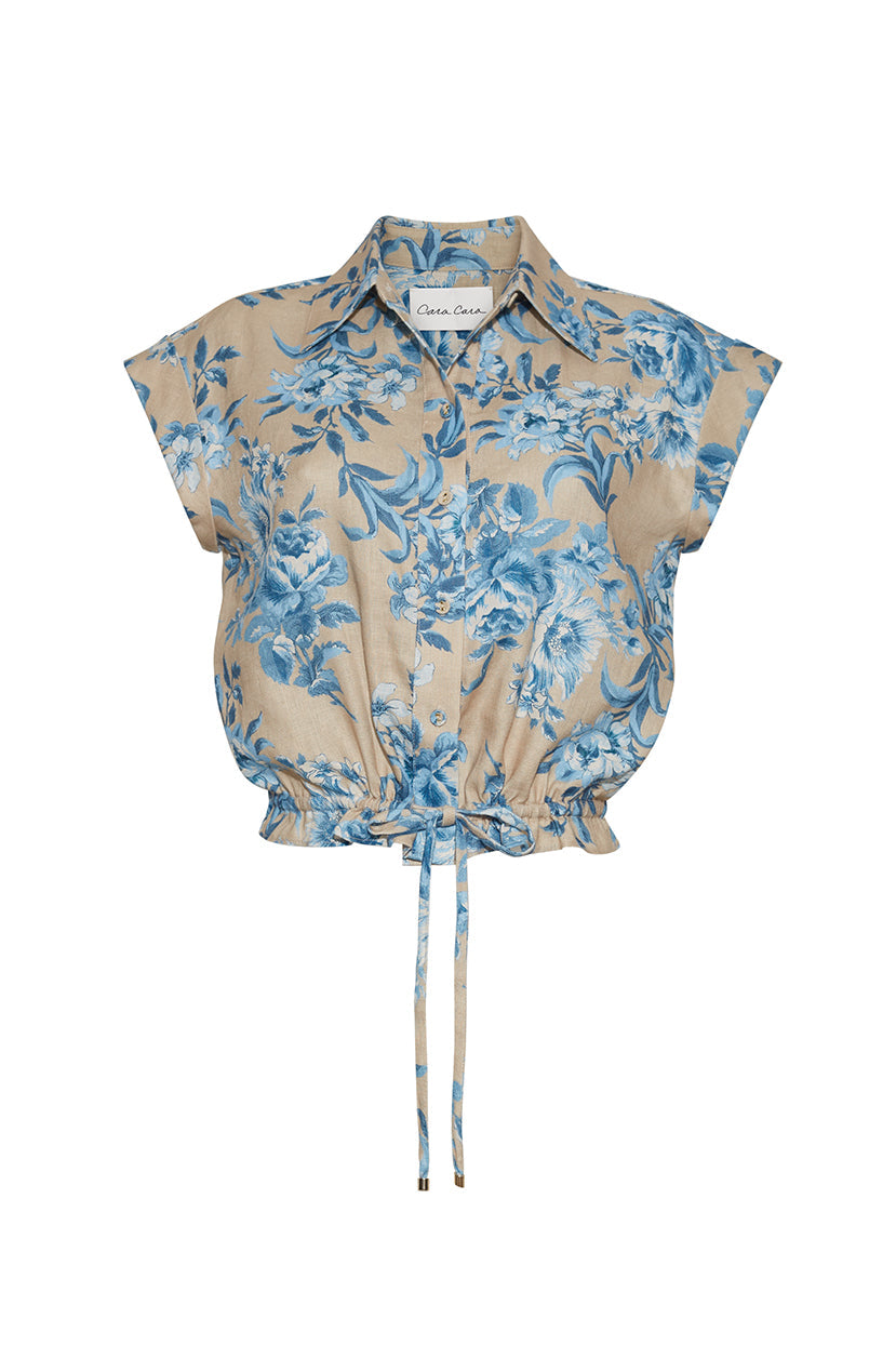 Octavia Top in Farfella Ginger Root