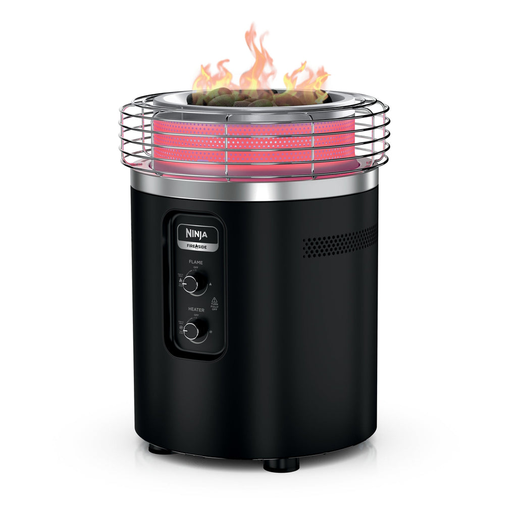 Ninja Fireside360 Outdoor Heater & Fire Pit, Black