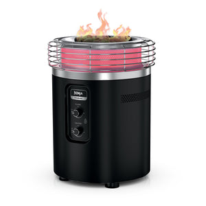 Ninja Fireside360 Outdoor Heater & Fire Pit, Black