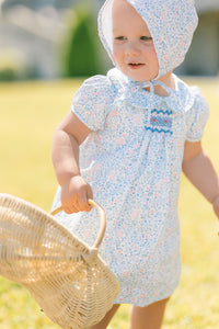 Olympe Baby Set Floral Blue