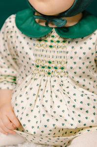 Olympe Green Long Sleeves Baby Set
