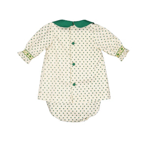 Olympe Green Long Sleeves Baby Set