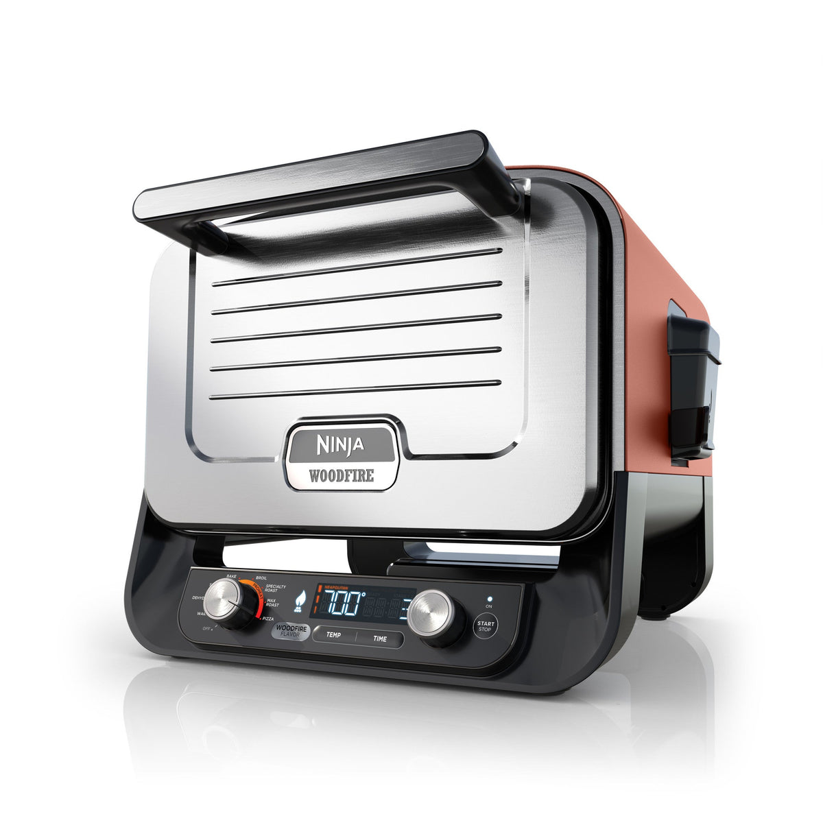 Woodfire 8-in-1 Outdoor Pizza Oven in Red