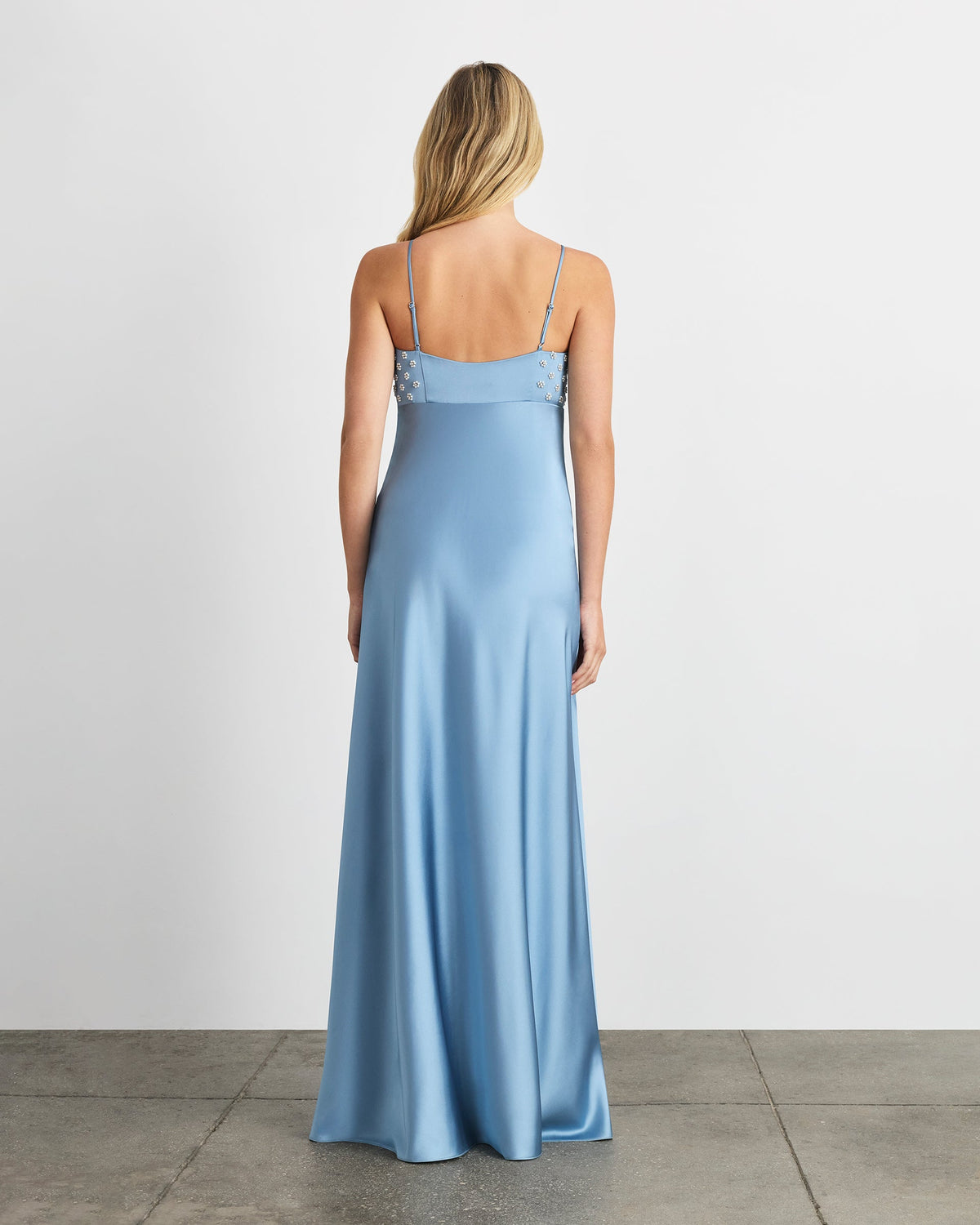 Ophelia Dress in Shadow Blue