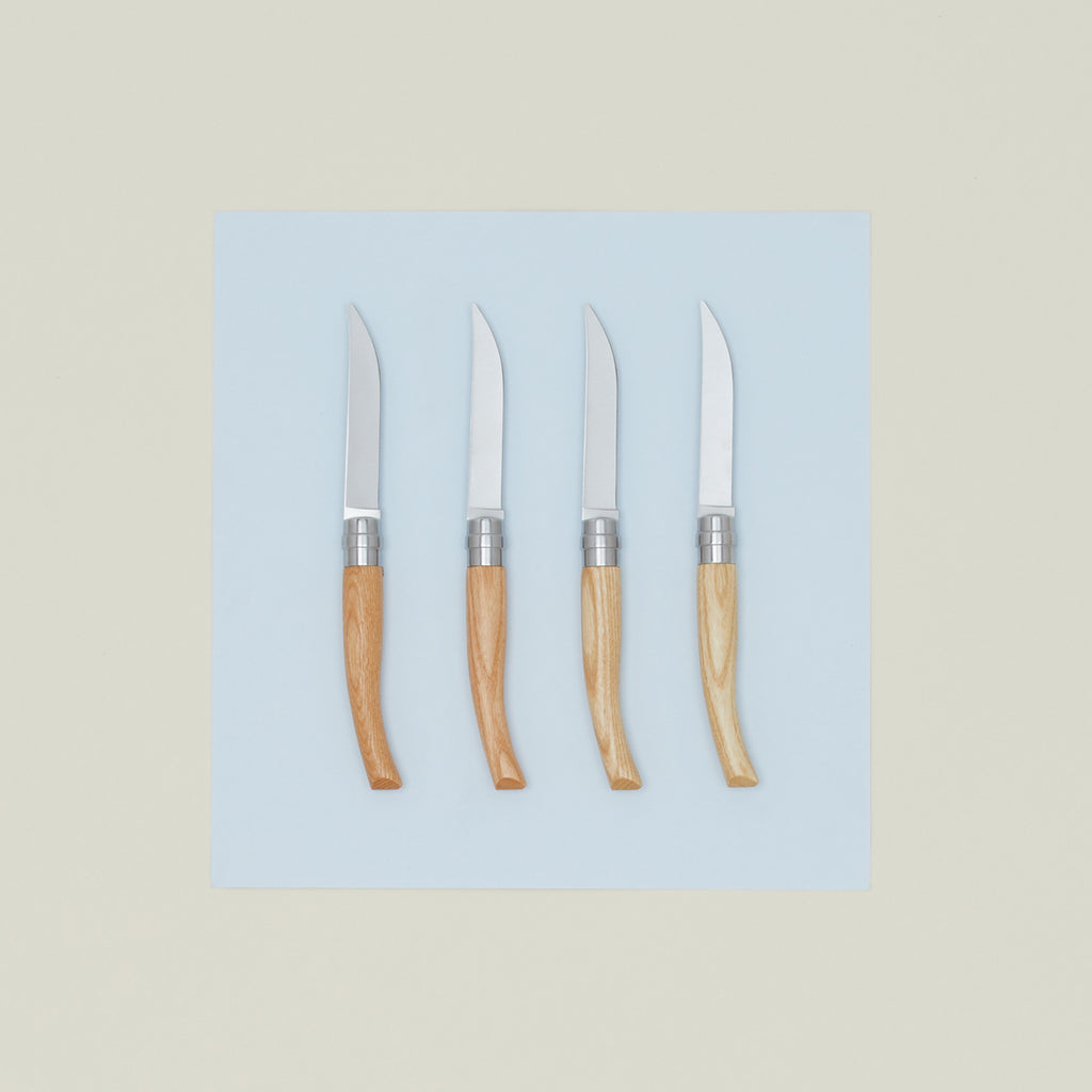 Ash Steak Knives, Set of 4