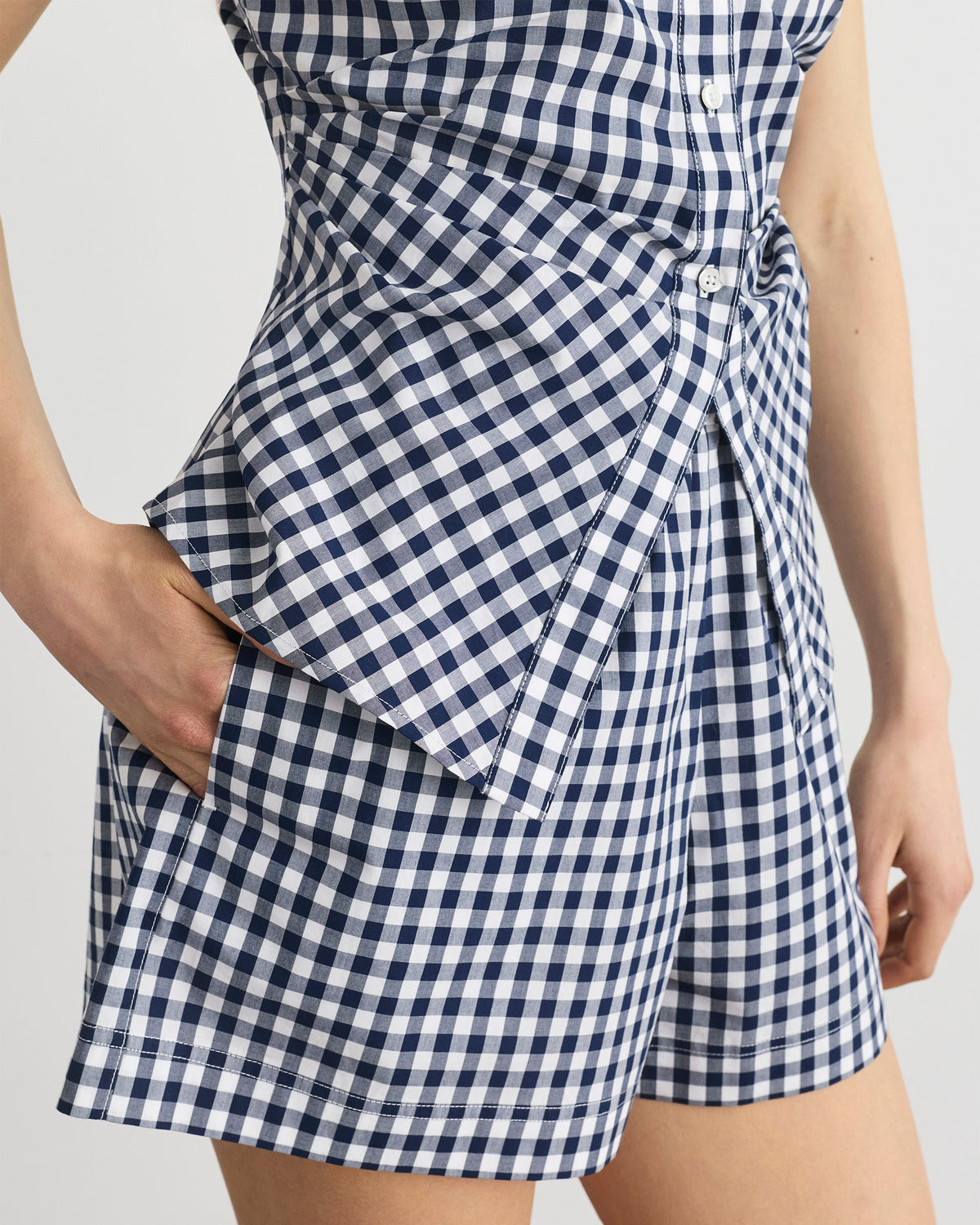 Fallon Short in Maritime Blue Multi