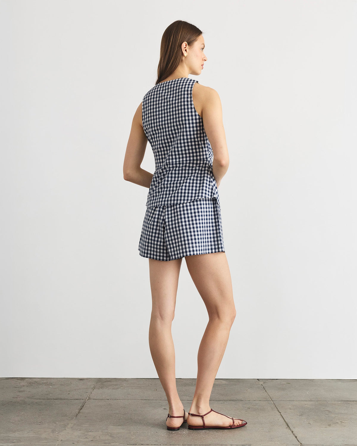 Oscar Top in Maritime Blue Multi