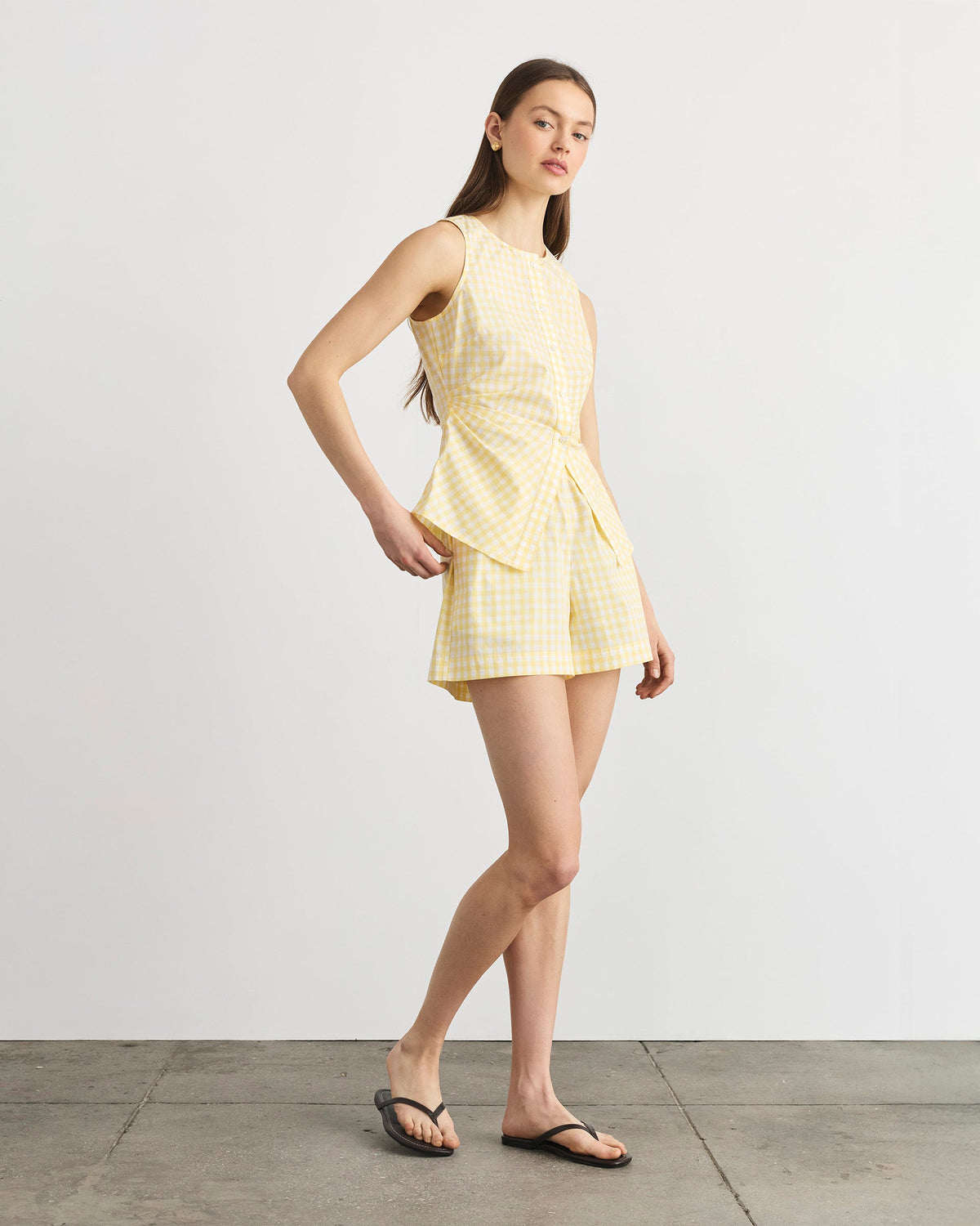 Oscar Top in Lemon Meringue Multi