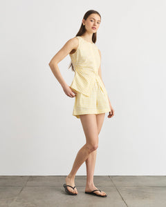 Oscar Top in Lemon Meringue Multi