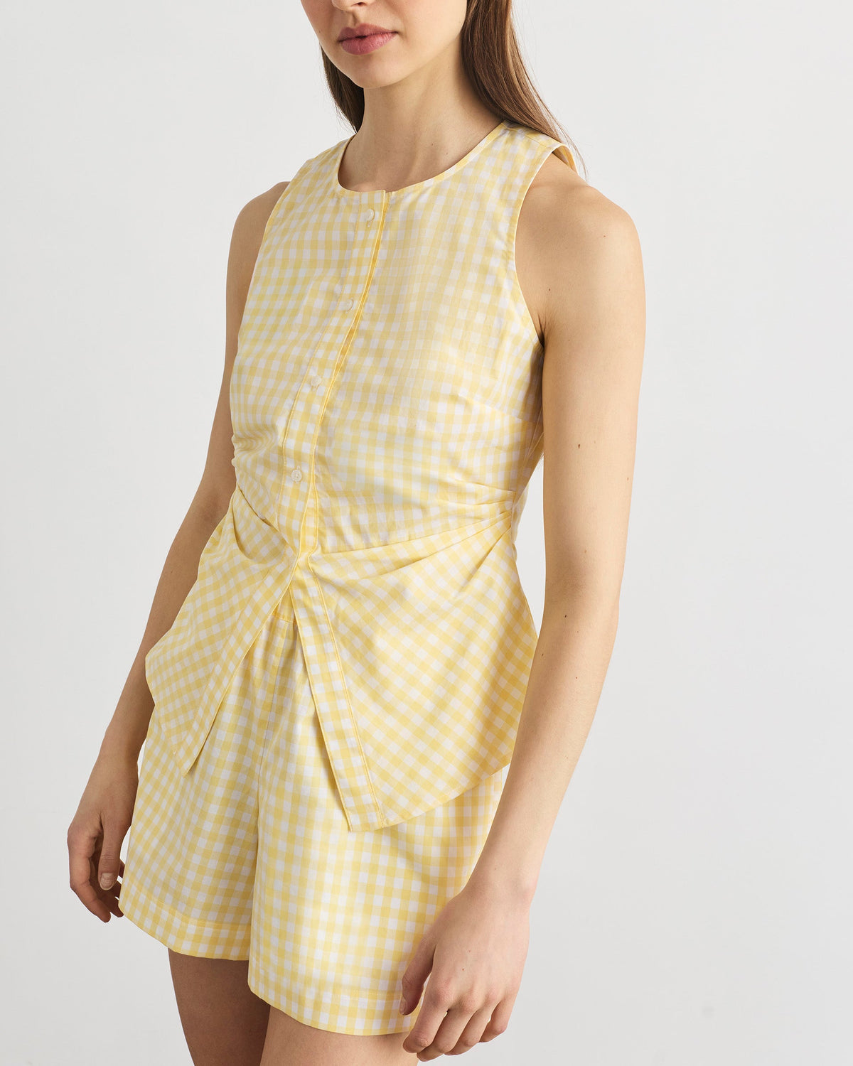 Oscar Top in Lemon Meringue Multi