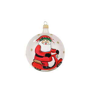 Old St. Nick Vespa Ornament