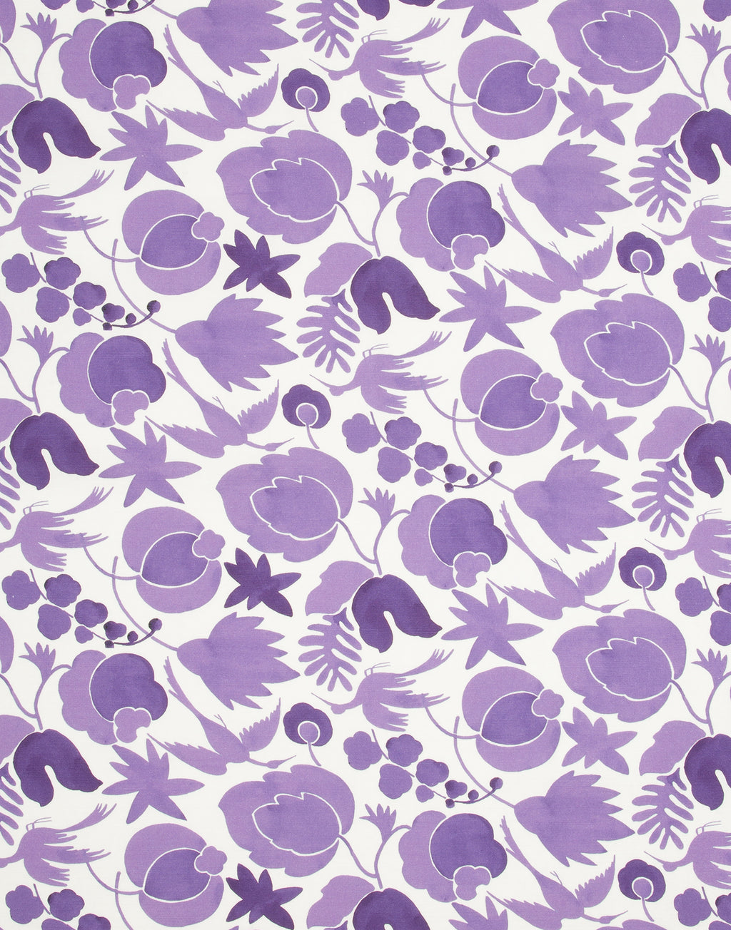Dishtowel in Wildbird Purple