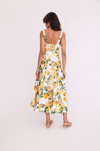 Calypso Dress in Cara Cara Citrus