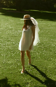 OTM Exclusive: Mattie Dress in Pearly White