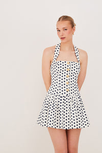 Felicity Mini Dress in Joelle Dot