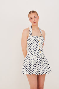 Felicity Mini Dress in Joelle Dot