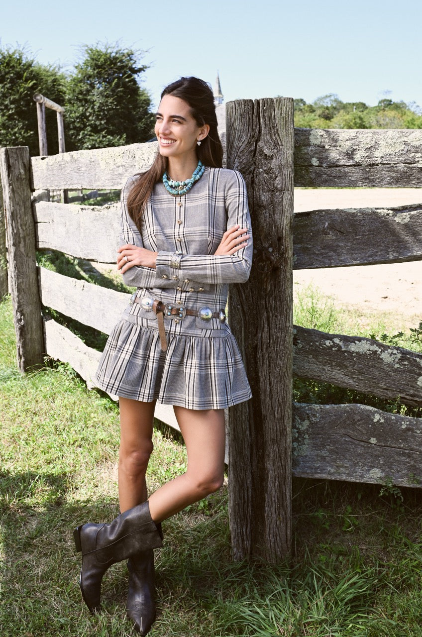 Adams Dress in Raymond Plaid