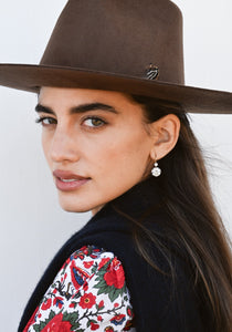 Francesca Double Georgian Drop Earring