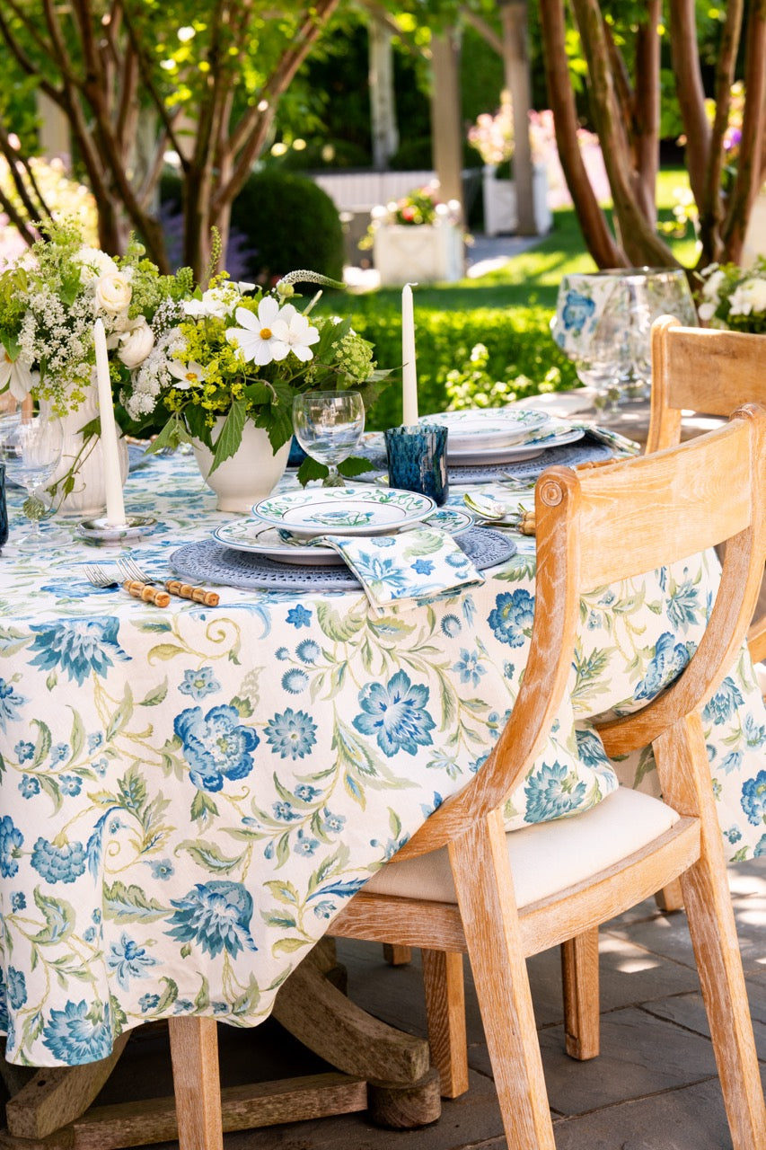 Arcadia Botanical Tablecloth, Round