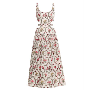 Totumo Midi Dress in Orquidea